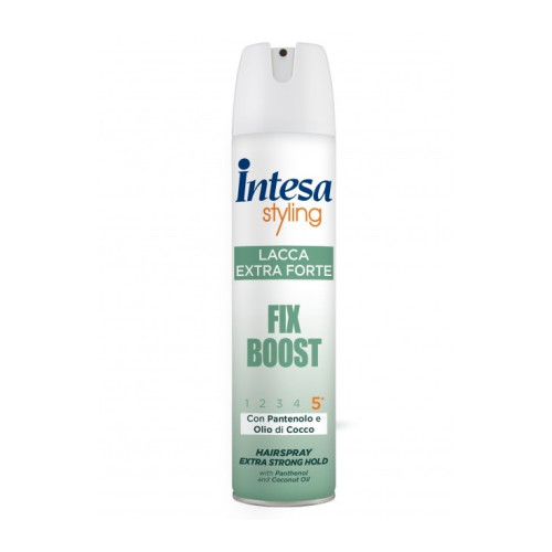 Лак для волосся екстрасильної фіксації Intesa Styling Fix Boost 300 мл Лак для волосся екстрасильної фіксації Intesa Styling Fix Boost 300 мл